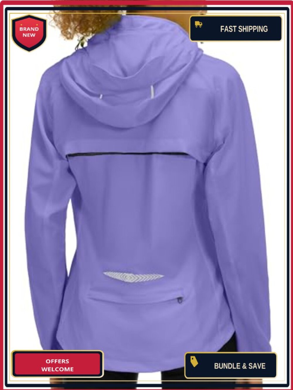 Packable Cycling Jacket Waterproof Removable Sleeves Hood